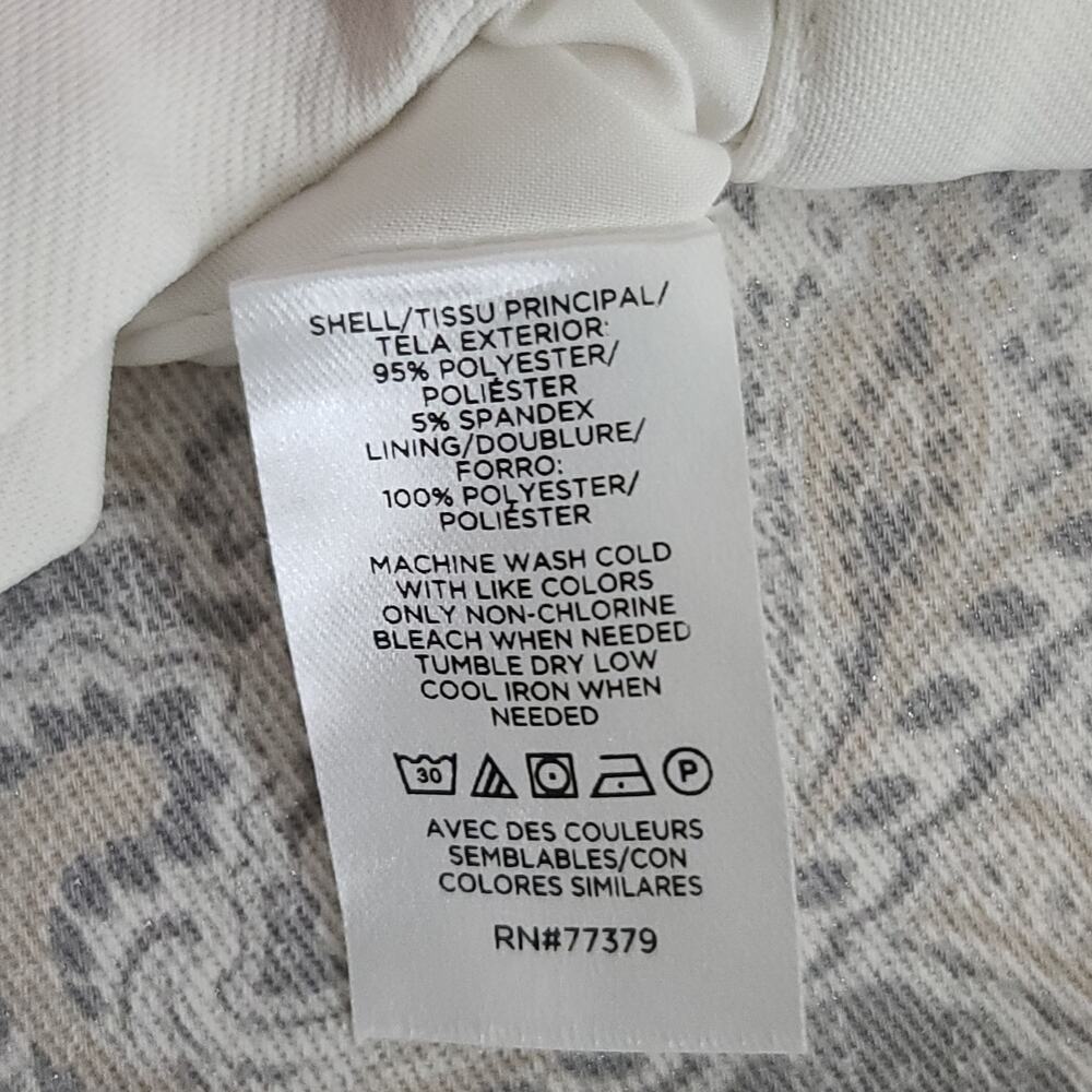 Polished chic career look Ann Taylor trousers ivory Size 2 Career boardroom - Picture 7 of 8